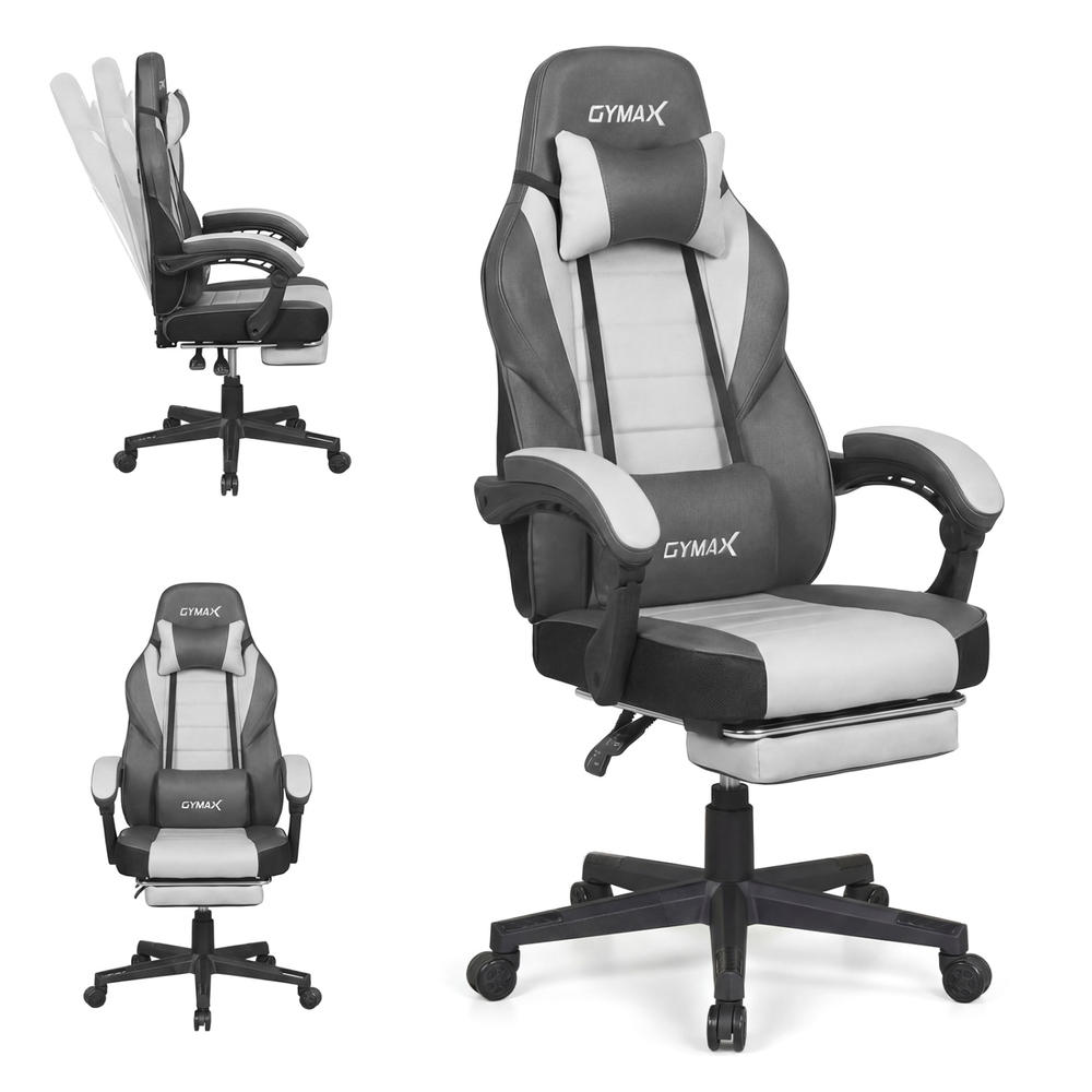 Video Games - Ergonomische videogamestoel met hoofdsteun en verstelbare
